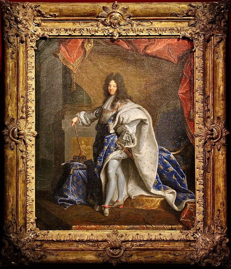 Ritratto di Luigi XIV - modello, Royal Ceremonial Robes